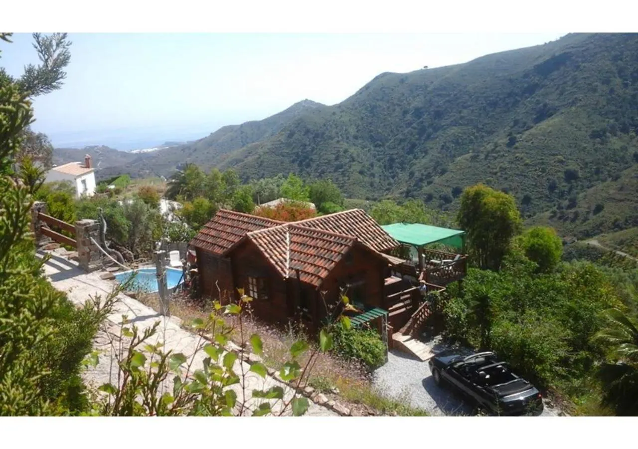 Wooden Mountain Cabin Sayalonga Spain